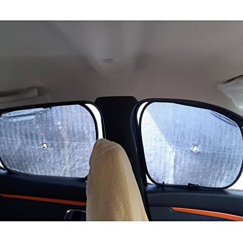 KINGSWAY Car Window Curtain Sticky