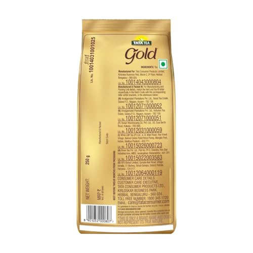 Tata Tea Gold 250 gram