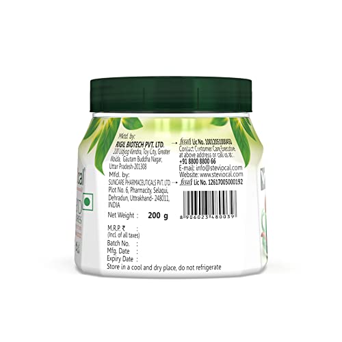 Stevi0cal Sugar Free Stevia Powder Jar | 200g | 0 Calories Sweetener - Image 5