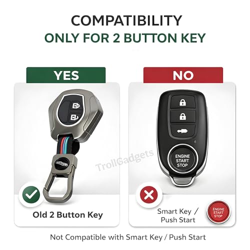 TrollGadgets®️ Premium Metal Car Key