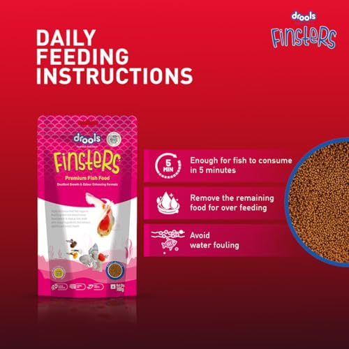 Drools Finsters Premium FishFood 1kg Pouch - Image 7