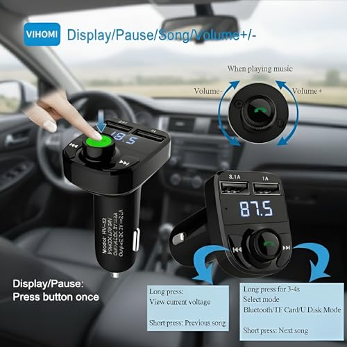 X8 Car Bluetooth FM Transmitter