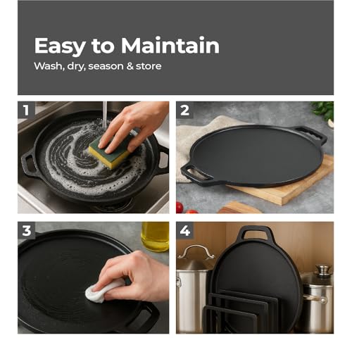 Lifelong Cast Iron 2-in-1 Dosa