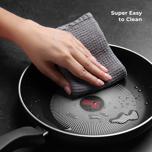 Tower Fry Pan 22cm Aluminium Non Stick Heat Indicator Induction Gas - Image 6