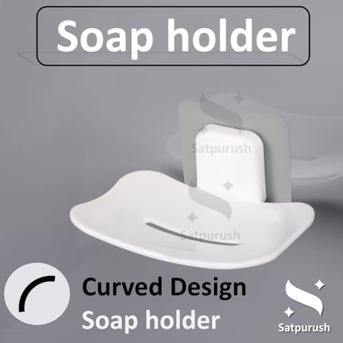 Satpurush Self-Adhesive Soap Holder
