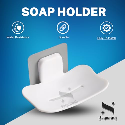 Satpurush Self-Adhesive Soap Holder