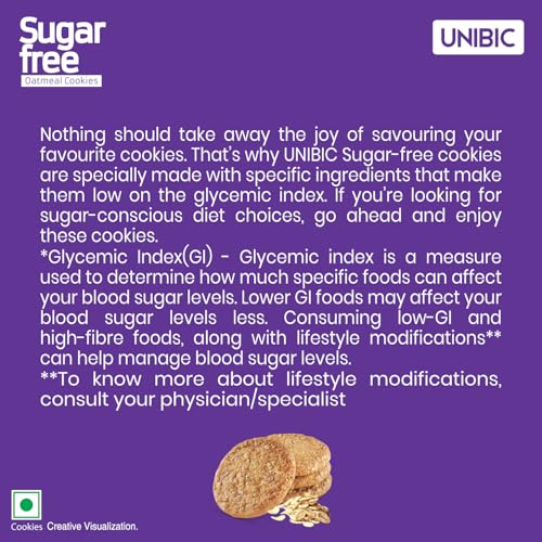 Unibic Sugar Free Oats Cookies