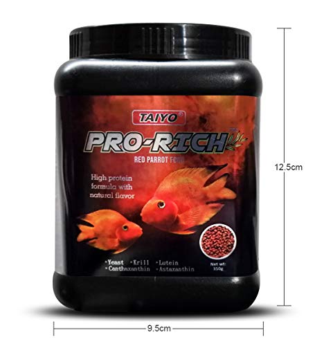 Taiyo Pro-Rich Red Parrot Pellet Young Fish SeaFood, 350 g - Image 3