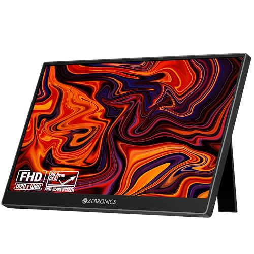 Zebronics 15.6” Portable Monitor, FHD