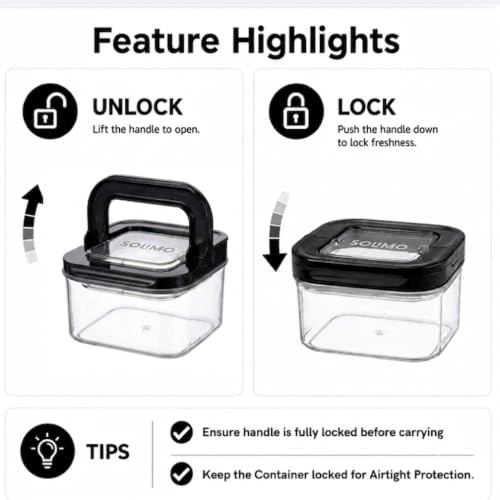 Amazon Brand - Solimo Airtight