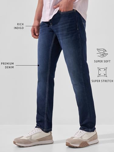 Highlander Mens Tapered Fit Denim