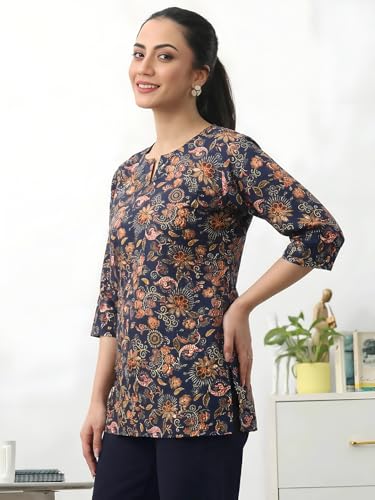 Pinkmint Women Printed Short Kurti