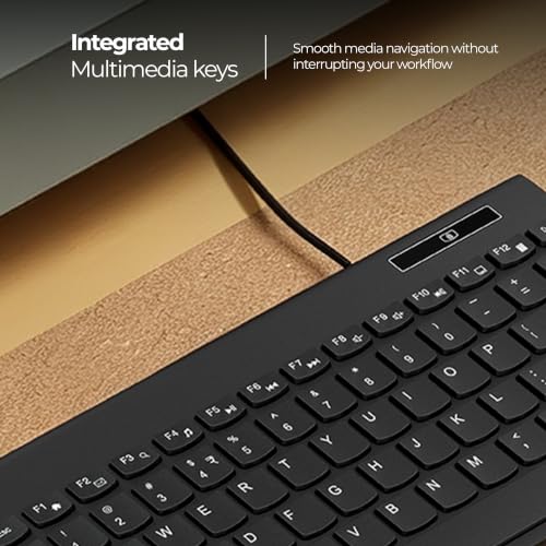 Zebronics K16 Wired Keyboard, 79-Key