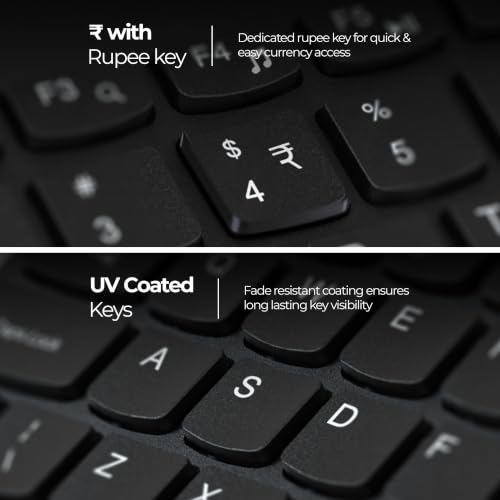 Zebronics K16 Wired Keyboard, 79-Key