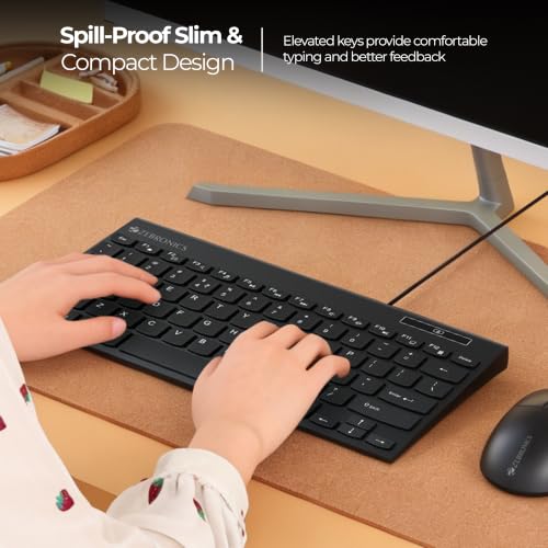 Zebronics K16 Wired Keyboard, 79-Key