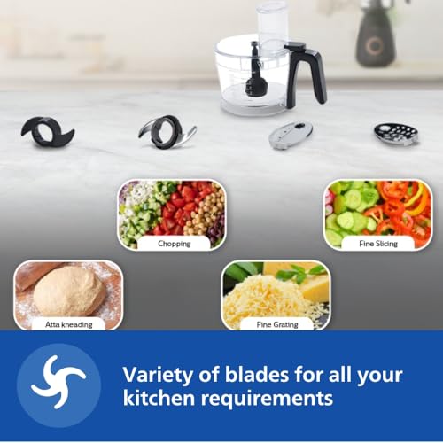 Philips Stainless Steel Mixer Grinder HL7707/01, 750W, 4 Jars - Image 4
