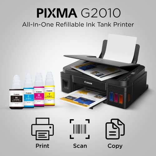 Canon PIXMA MegaTank G2010 All-in-One Ink Tank Colour Printer (Black) - Image 4