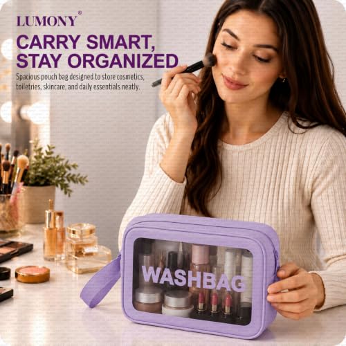 LUMONY® Makeup Pouch Bag PVC