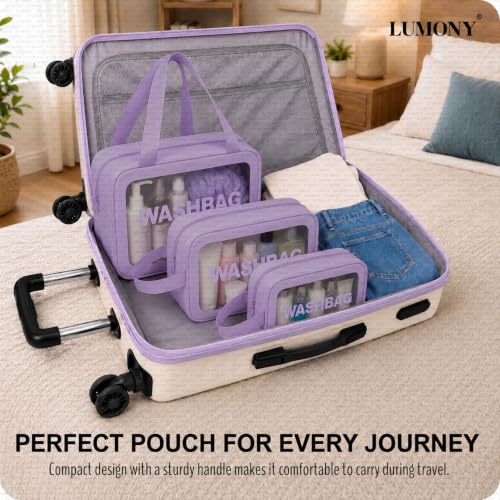 LUMONY® Makeup Pouch Bag PVC