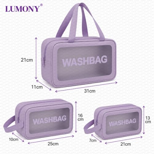 LUMONY® Makeup Pouch Bag PVC