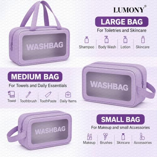 LUMONY® Makeup Pouch Bag PVC