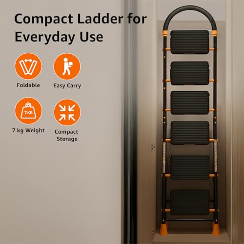 Amazon Basics Curvo-Foldable Step Ladder
