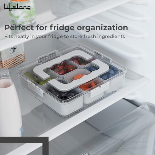 Lifelong 6-Compartment Fridge & Kitchen