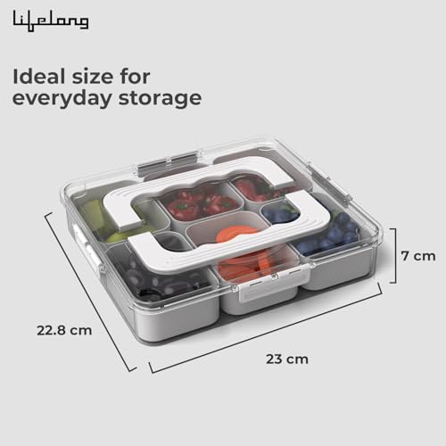 Lifelong 6-Compartment Fridge & Kitchen