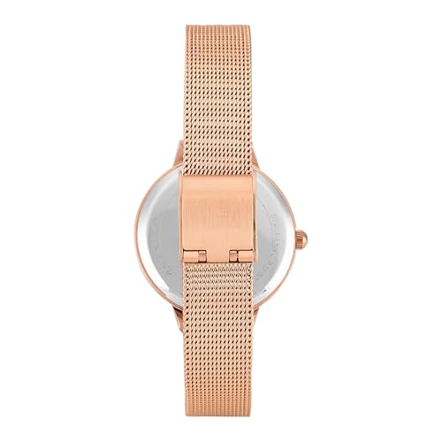 TIMEX Rose Gold Round Dial Analog Women's Watch - TWEL22402 - Image 5