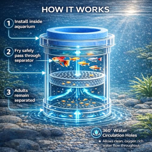 VAYINATO® Floating Fish Breeder Box