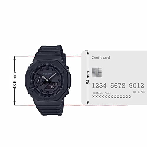 Casio G-Shock GA-2100-1A1DR Black Analog-Digital
