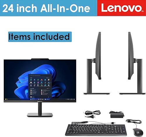 Lenovo 23.8" FHD All-in-One Desktop