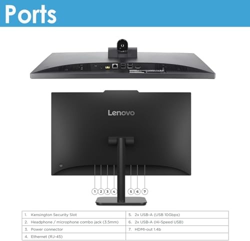 Lenovo 23.8" FHD All-in-One Desktop