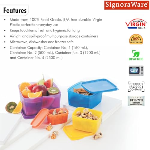 Signoraware Family Fresh Tab BPA