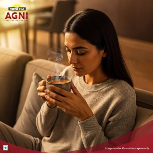 Tata Tea Agni 1kg, Strong Chai With 10% Extra Strong Leaves, Black Tea - Image 5