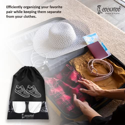 Cockatoo Shoe Bag for Travel