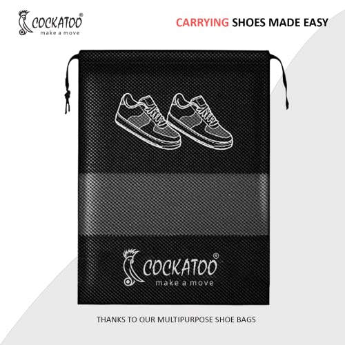 Cockatoo Shoe Bag for Travel
