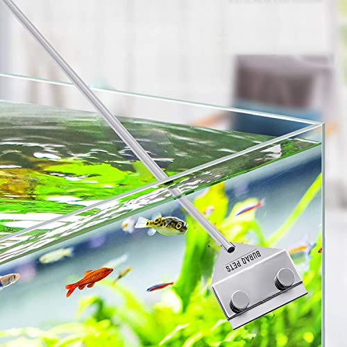 Buraq Pets Stainless Steel Algae Scraper for Crystal Clear Fish Tanks