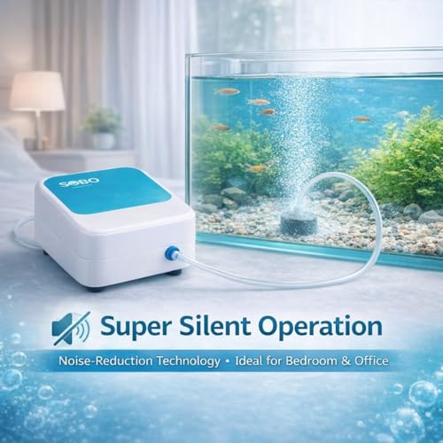 SOBO Super Silent Aquarium Air