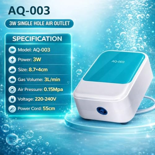 SOBO Super Silent Aquarium Air