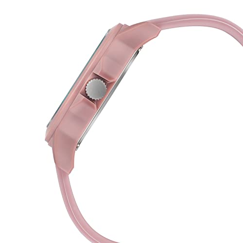 Fastrack Tees Quartz Analog Pink