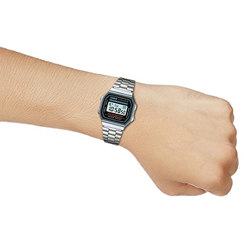 Casio Unisex Vintage A168WA-1WDF Black