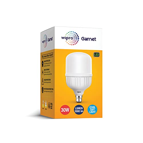 wipro Garnet 30w LED High Wattage Bulb Pack of 1 (coolwhite) - Image 3