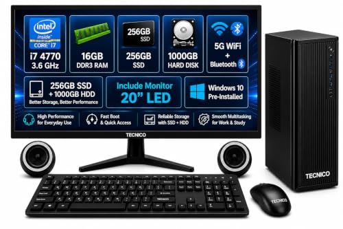 TECNICO Victory All-in-One Desktop Computer
