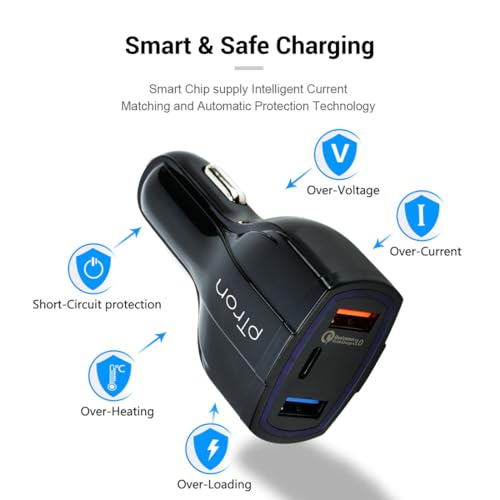 pTron Bullet Pro 36W Type-C/PD