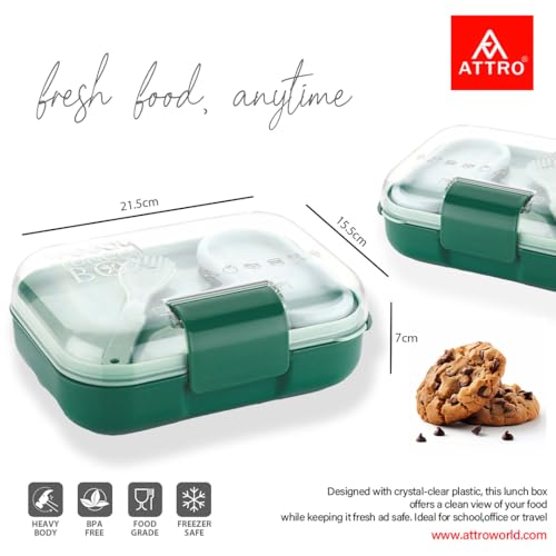 ATTRO Food Bite Kids Plastic