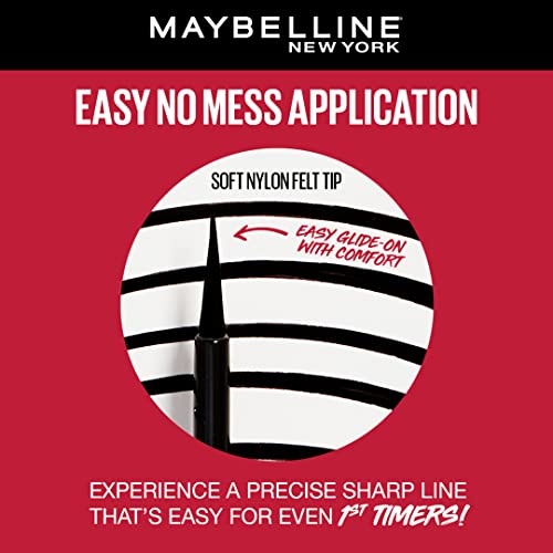 Maybelline New York Tattoo Liquid Eye Liner 48H Dip In, Black - Image 6