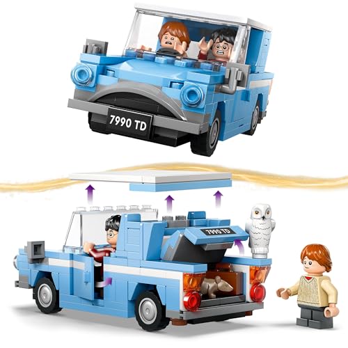 LEGO Harry Potter Flying Ford Anglia Fantasy Toy Playset 76424 - Image 4