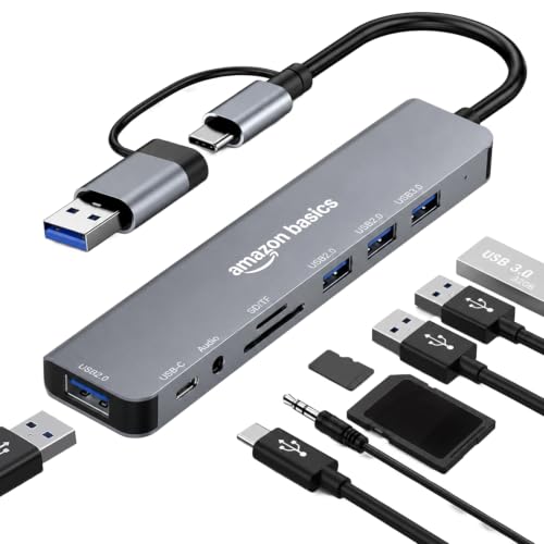 Amazon Basics 8-in-1 USB Hub