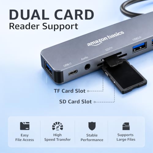 Amazon Basics 8-in-1 USB Hub